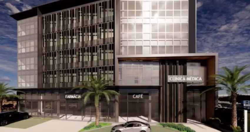 Medcare santa rita - empreendimento voltado para área da saúde humana com salas médicas em frente ao hospital da unimed