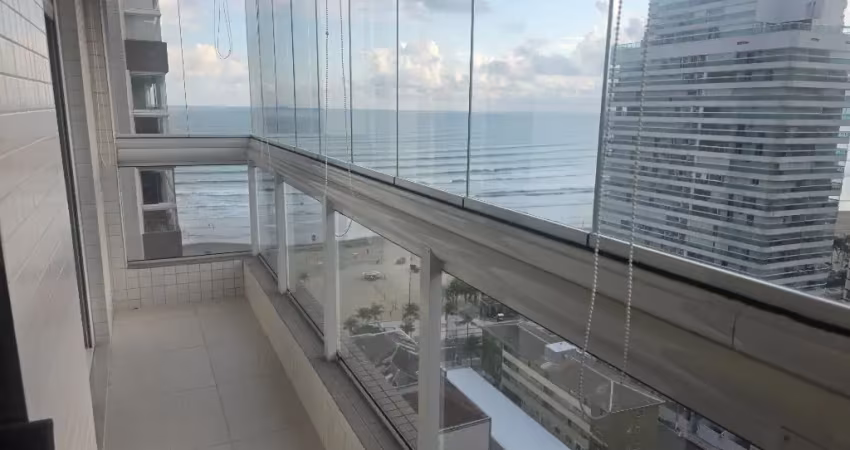 Lindo apartamento no canto do forte, com  vista mar