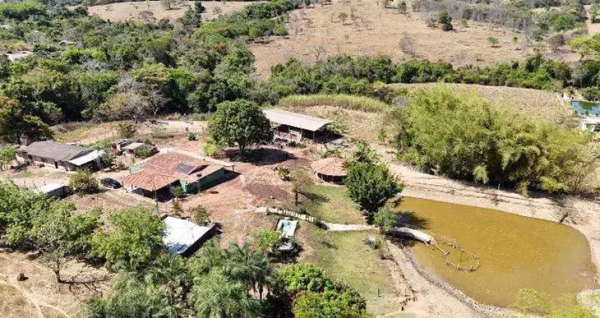 Chacara 3 alqueires fundo rio dourado aragoiania go