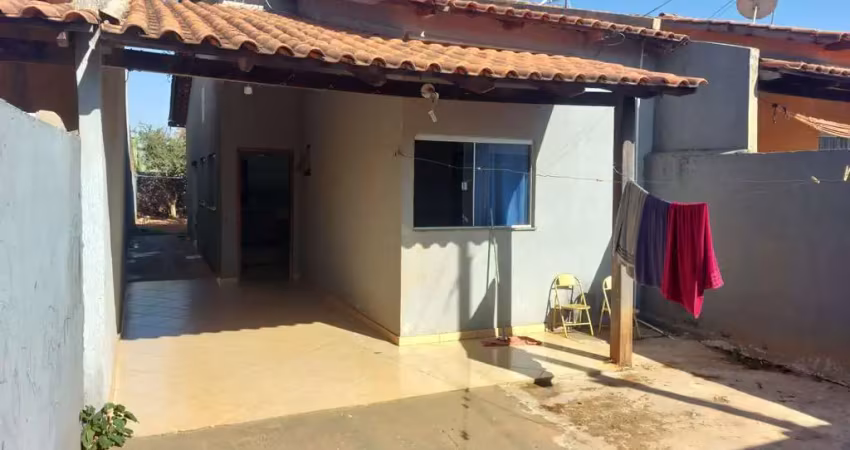 Casa 2 quartos sendo 1 suíte, em aparecida de goiânia no jardim dom bosco 2
