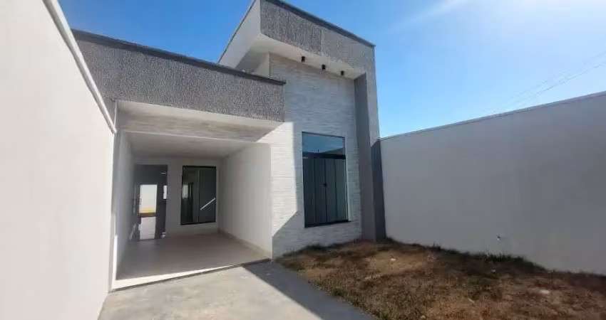 Casa com 3 quartos 1 suíte, em gôiania no residencial itaipu