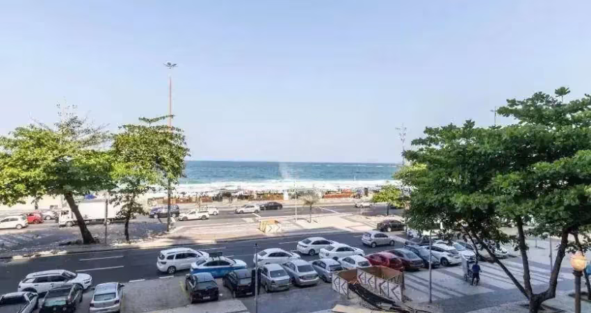 Luxuoso imóvel com 206 m² 3 quartos na av. atlântica em copacabana