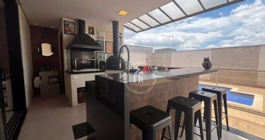 Casa com 3 suítes no condomínio lagos d'icaraí - salto/sp