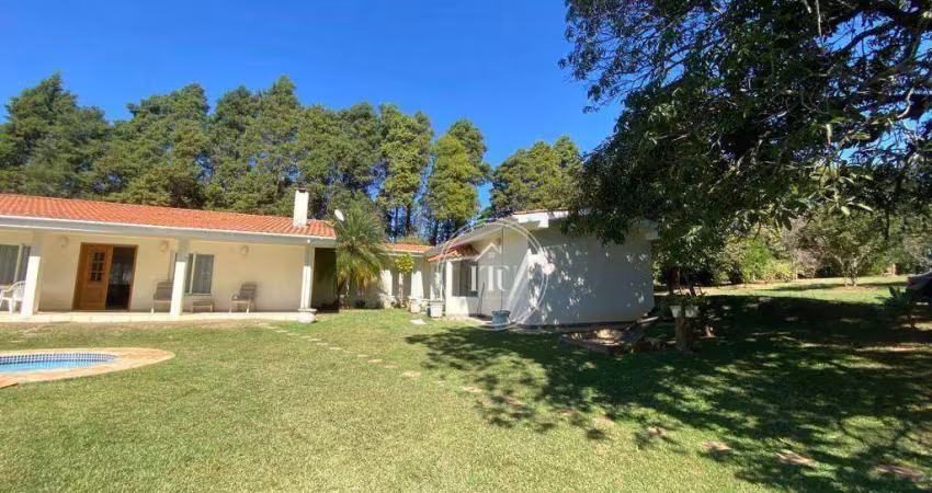 Chácara com 4 dormitórios à venda, 9774 m² por r$ 3.000.000,00 - pinheirinho - itu/sp