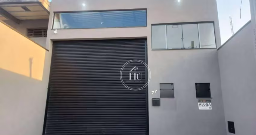 Galpão para alugar, 160 m² por r$ 5.010,00/mês - jardim residencial itaim ii - itu/sp