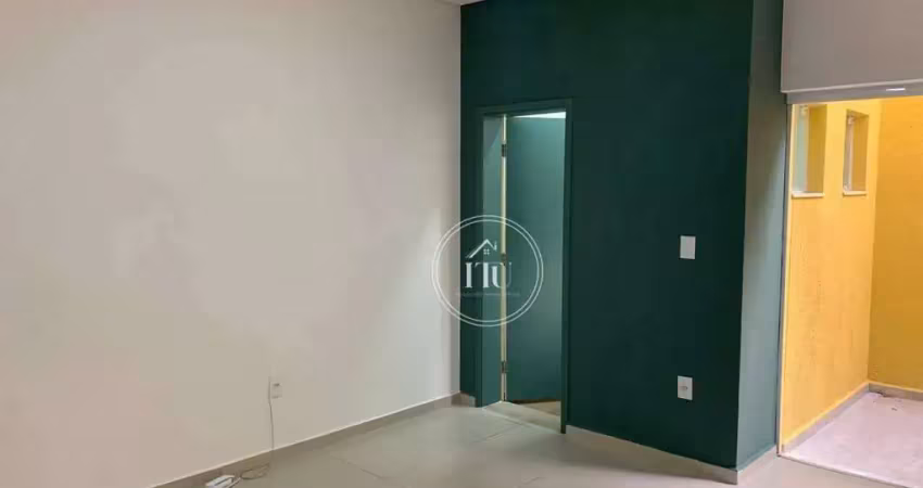 Sala para alugar, 25 m² por r$ 1.300,00/mês - novo centro - itu/sp