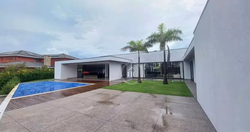 Casa com 5 dormitórios à venda, 831 m² por r$ 14.900.000,00 - condomínio terras de são josé - itu/sp