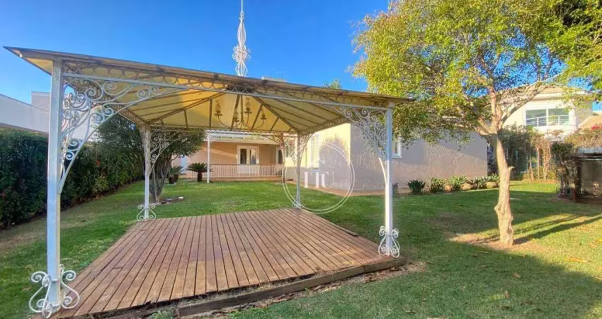 Casa com 4 suítes à venda no condomínio plaza athénnée em itu/sp