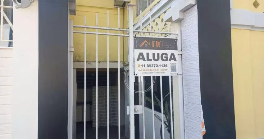 Casa com 2 dormitórios para alugar, 100 m² por r$ 1.310/mês - centro - itu/sp