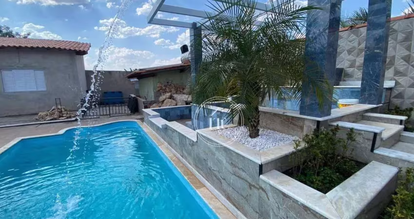 Chácara com 2 dormitórios à venda, 12000 m² por r$ 650.000,00 - granjas bela vista - itu/sp