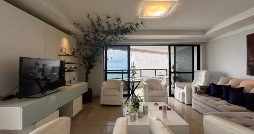 Apartamento 4 suítes, vista mar, avenida boa viagem – recife