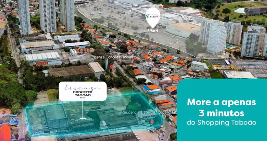 Seu futuro apê está aqui - lançamento em taboão (próximo ao shopping)