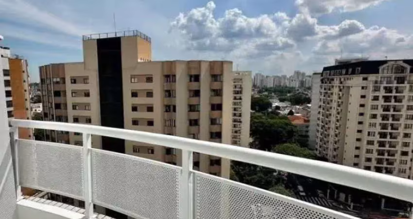 Flat com 1 dormitório para alugar, 35 m² por r$ 5.500/mês - moema - são paulo/sp