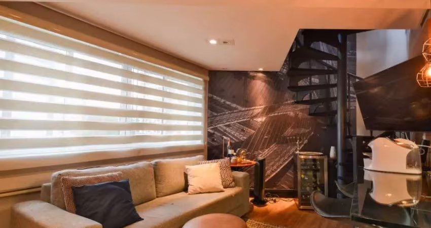 Flat com 1 dormitório à venda, 50 m² por r$ 590.000 - vila nova conceição - são paulo/sp
