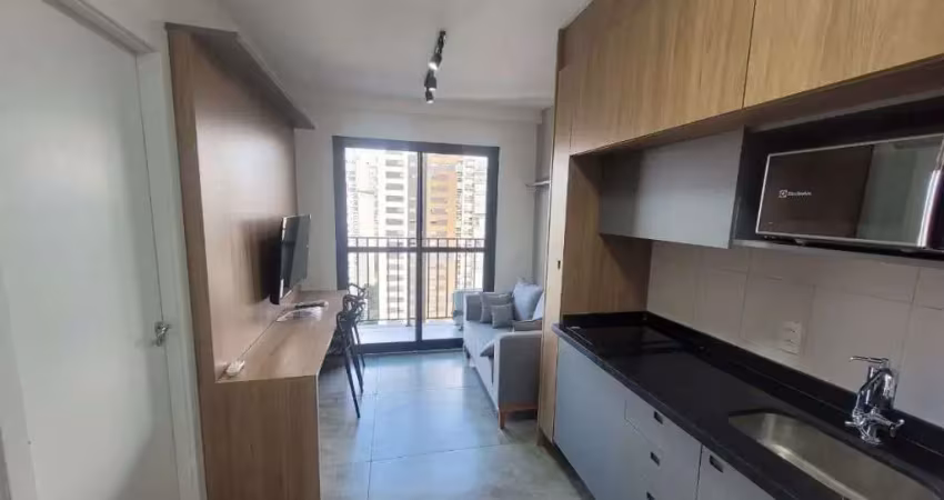 300m metrô campo belo - apartamento com 1 dormitório para alugar, 27 m² por r$ 3.826/mês - campo belo - são paulo/sp