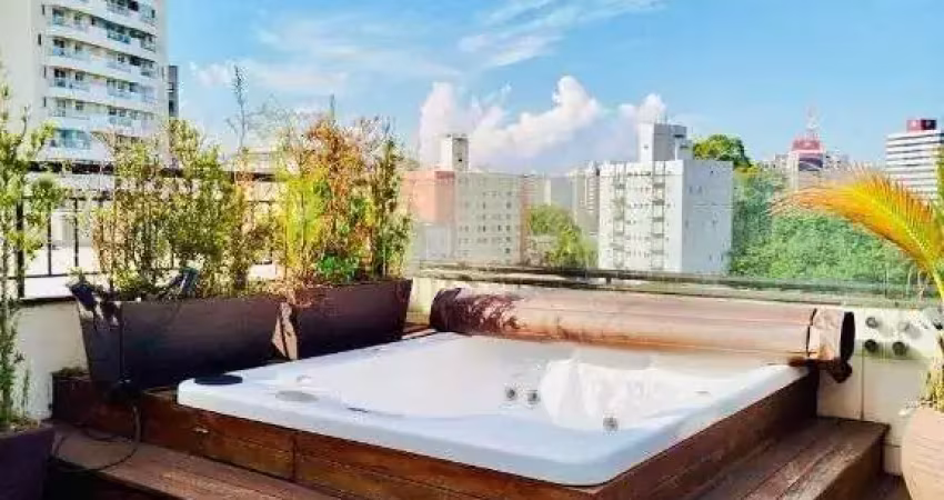 Cobertura à venda na vila guarani, são paulo-sp: 2 quartos, 2 salas, 2 banheiros, 2 vagas de garagem, 118m² de área.