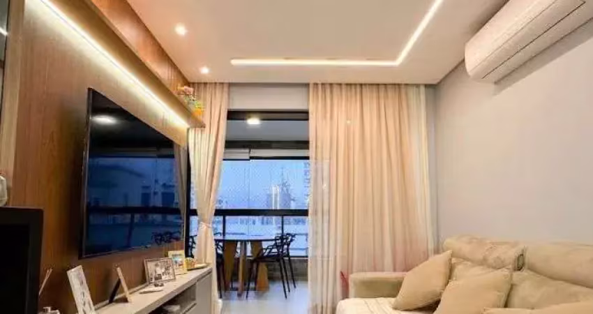 Apartamento com 3 dormitórios à venda, 118 m² por r$ 1.749.000,00 - canto do forte - praia grande/sp