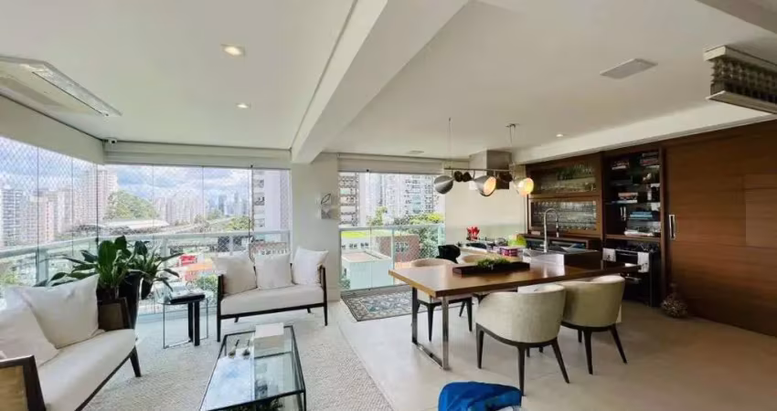 Apartamento com 4 dormitórios à venda, 251 m² por r$ 4.200.000,00 - campo belo - são paulo/sp