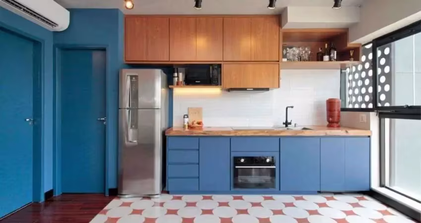 Apartamento à venda em são paulo na bela vista: 1 quarto, 1 suíte, 1 vaga, 45m² de área!
