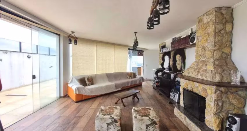 Cobertura com 3 dormitórios à venda, 220 m² por r$ 750.000,00 - vila parque jabaquara - são paulo/sp