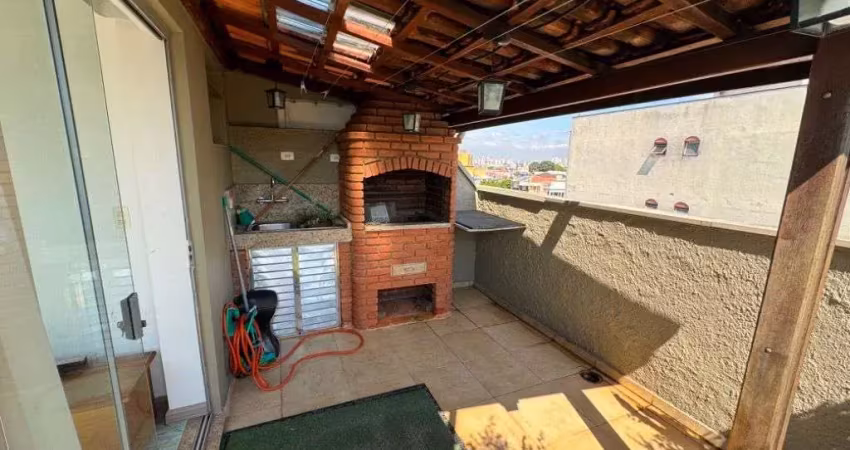 Cobertura com 3 dormitórios à venda, 120 m² por r$ 899.000,00 - vila guarani (zona sul) - são paulo/sp