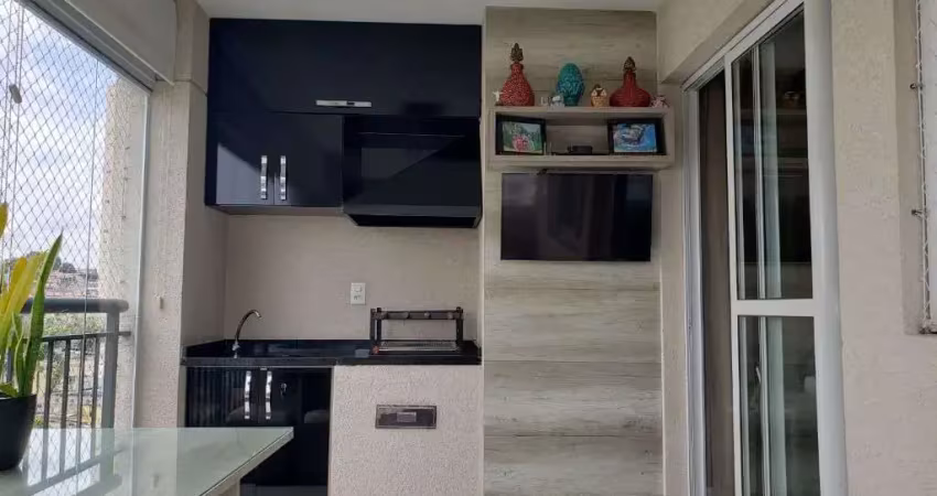 Oportunidade - luxuoso apartamento gourmet com 2 dormitórios à venda, 60 m² por r$ 482.000 - sacomã - são paulo/sp