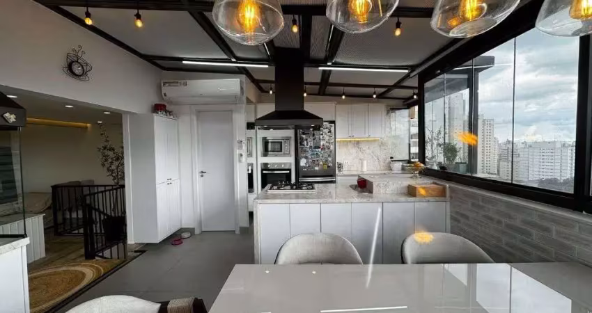 Cobertura com 2 dormitórios à venda, 90 m² por r$ 1.215.000,00 - chácara inglesa - são paulo/sp