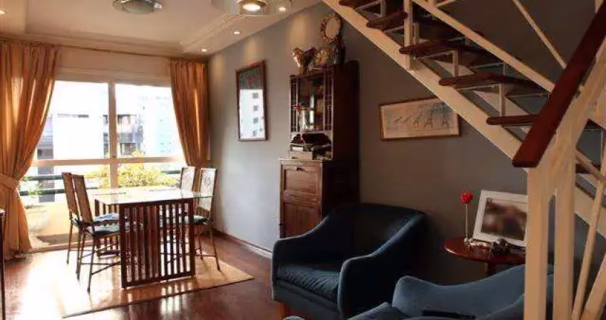 Apartamento com 3 dormitórios à venda, 124 m² por r$ 1.900.000,00 - moema - são paulo/sp