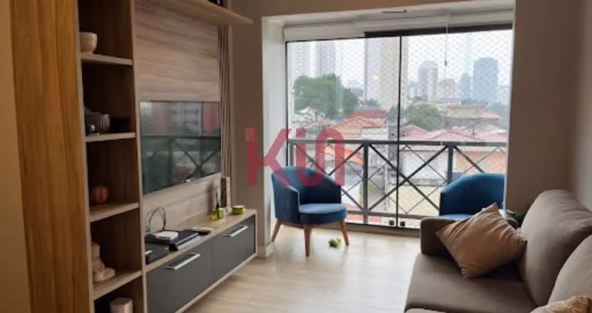 Apartamento de alto padrão com 3 quartos e suíte na chácara inglesa, são paulo-sp - imóvel de 80m² e 2 vagas de garagem