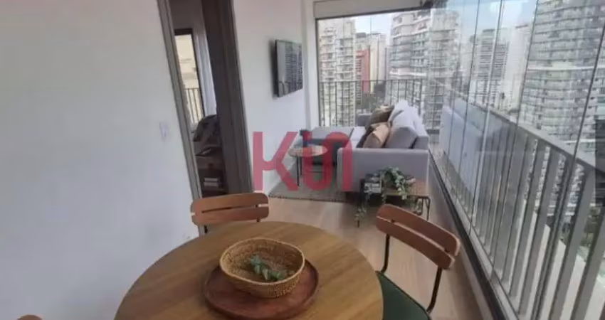 Studio de luxo na vila nova conceição: 1 quarto, 1 sala, 1 banheiro, 39m² de área, são paulo-sp