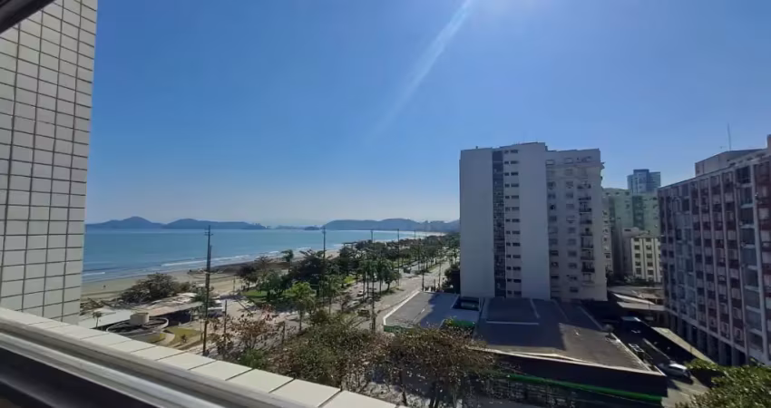 200m² frente ao mar ponta da praia 3 dormitórios sendo 1 suíte + dep completa ,1 vaga demarcad