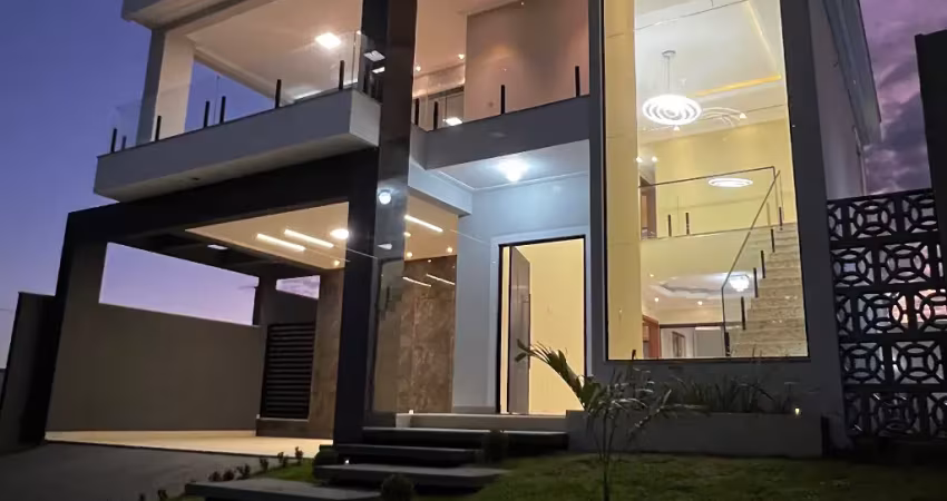 Encanta-se com esta cada imponente e dos sonhos em condomínio de alto padrão com segurança 24 horas