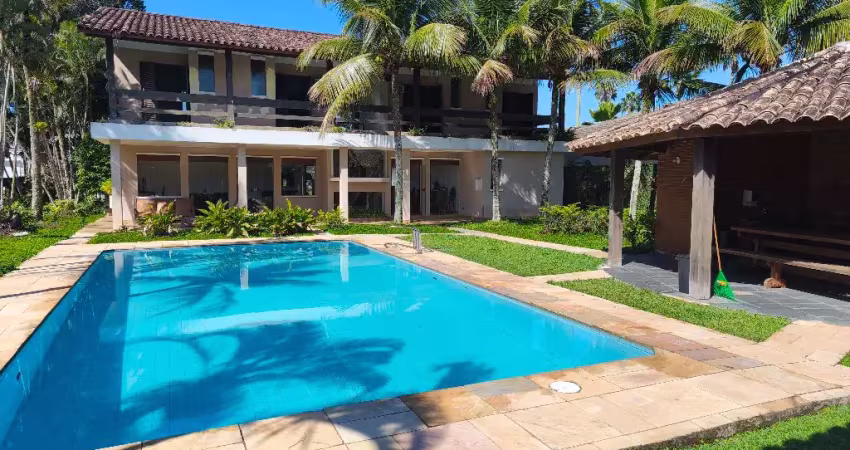 Casa a venda 7 dormitórios no condomínio fechado jardim acapulco na praia do pernambuco guarujá sp