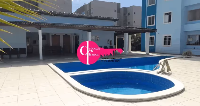 Alugo apartamento com dois quartos em condominio em feira de santana ba