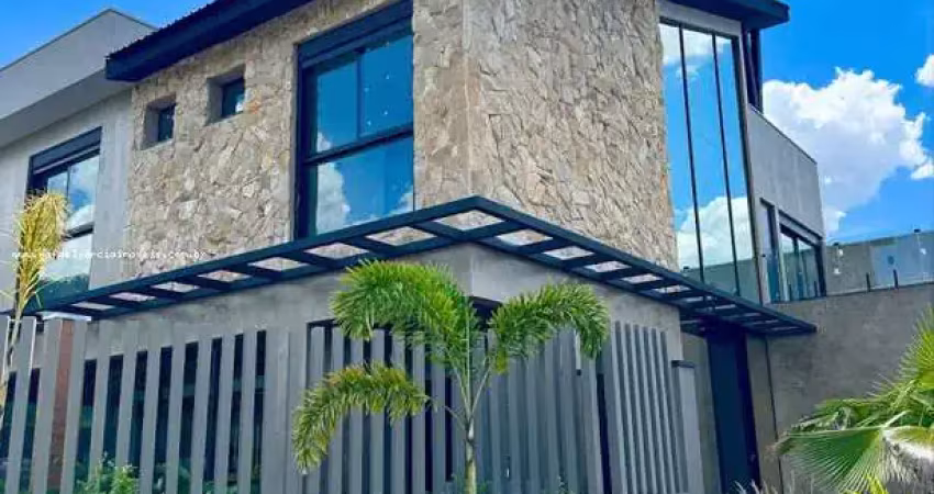 Casa em condomínio para venda em presidente prudente, condomínio tamboré, 4 dormitórios, 4 suítes, 6 banheiros, 4 vagas