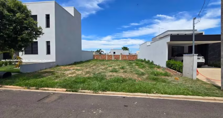 Terreno em condomínio para venda, residencial valência 1