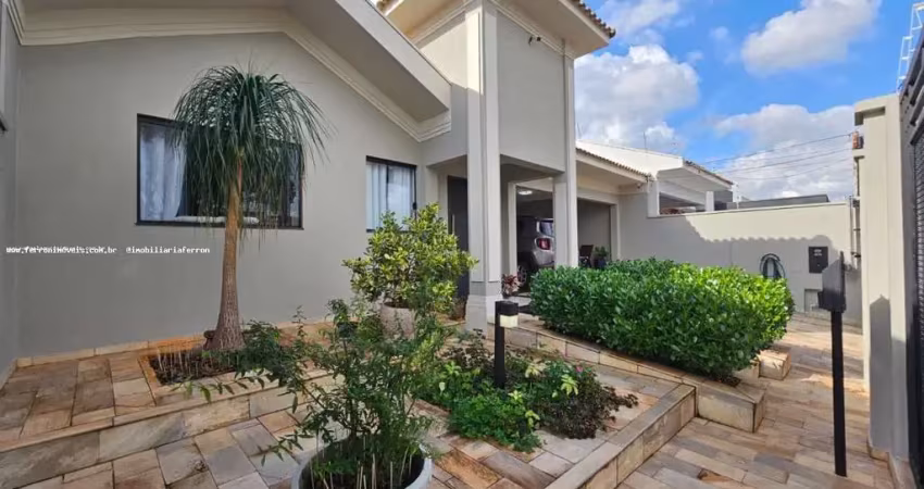 Casa para venda em presidente prudente, jardim iguaçu, 3 dormitórios, 1 suíte, 4 banheiros, 4 vagas