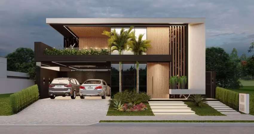 Casa em condomínio para venda em presidente prudente, parque residencial damha iv, 4 dormitórios, 4 suítes, 5 banheiros, 2 vagas