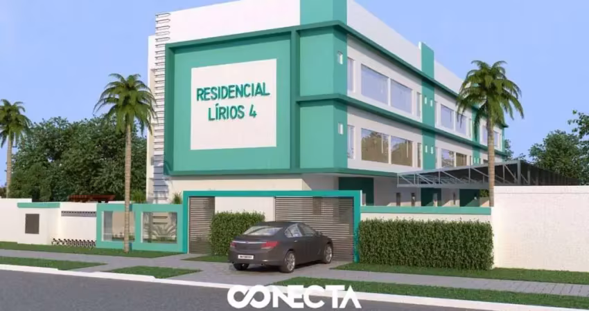 Residencial lírios 4 apartamento em fase de construção no bairro jardim das orquídeas
