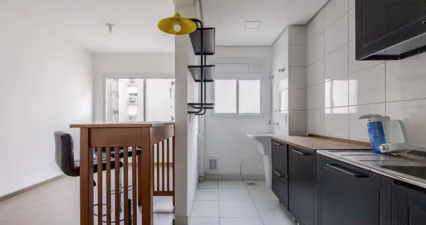 Lindo apt. centro de canoas, semi mobiliado, condominio c/playground completo