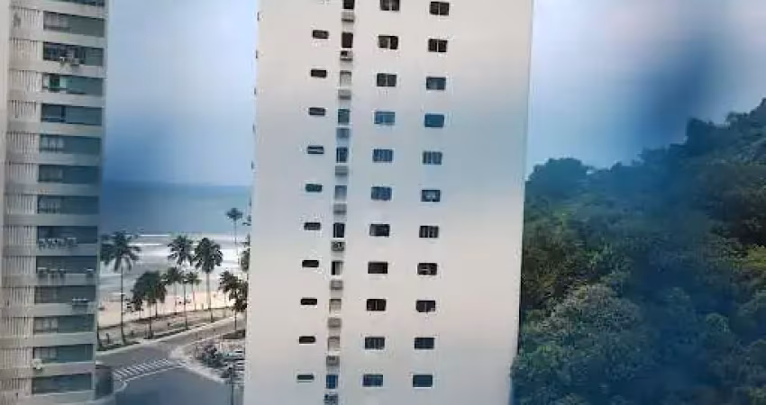 Oportunidade! apartamento com vista mar e preço a baixo do valor de mercado- pitangueiras - guarujá/sp