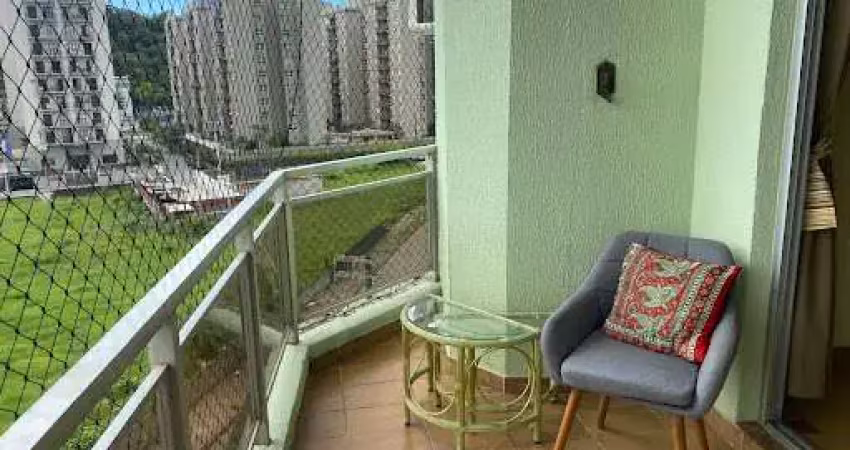 Apartamento com 3 dormitórios à venda, 120 m² por r$ 320.000,00 - jardim três marias - guarujá/sp