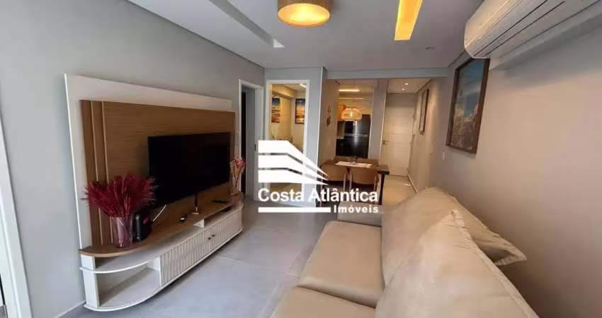 Apartamento com 2 dormitórios à venda, 65 m² por r$ 610.000,00 - pitangueiras - guarujá/sp
