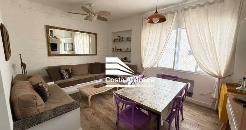 Apartamento com 2 dormitórios à venda, 70 m² por r$ 480.000,00 - pitangueiras - guarujá/sp
