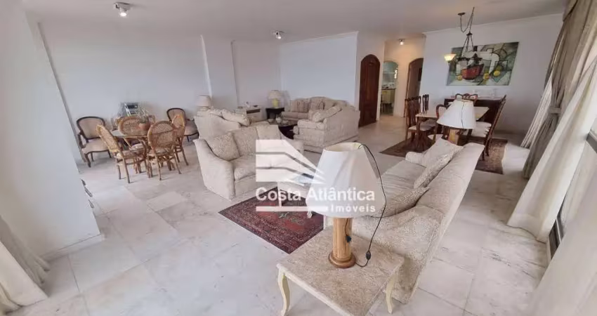 Apartamento com 4 dormitórios sendo 1 dependencia de empregada à venda, 211 m² por r$ 1.800.000 - pitangueiras - guarujá/sp