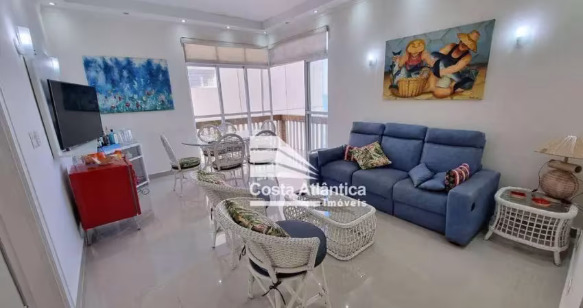 Apartamento com 3 dormitórios à venda, 100 m² por r$ 900.000 - pitangueiras - guarujá/sp