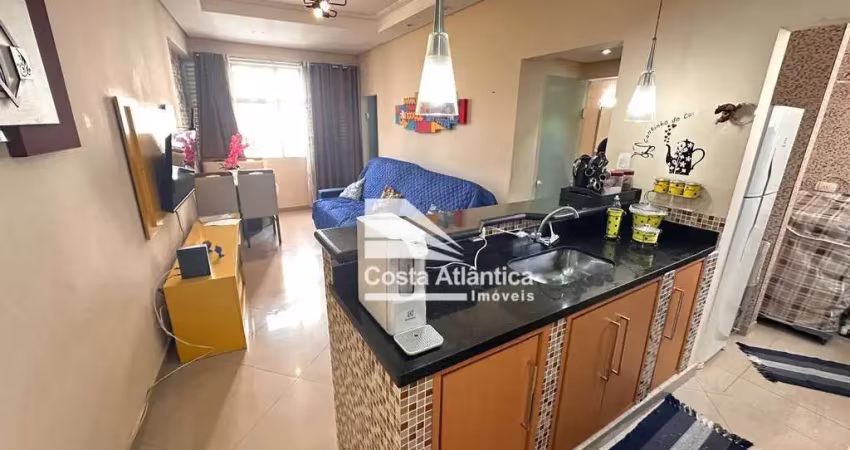 Apartamento com 1 dormitório à venda, 50 m² por r$ 385.000,00 - pitangueiras - guarujá/sp