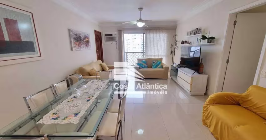 Apartamento com 3 dormitórios  + dependencia de empregada à venda, 115 m² por r$ 700.000 - pitangueiras - guarujá/sp