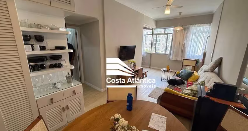 Apartamento com 1 dormitório à venda, 50 m² por r$ 385.000 - pitangueiras - guarujá/sp