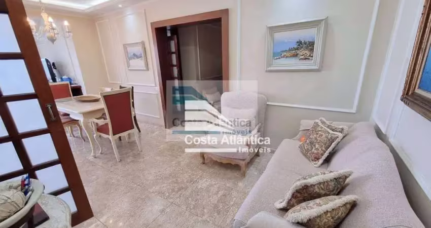 Flat com 3 dormitórios à venda, 130 m² por r$ 750.000,00 - pitangueiras - guarujá/sp